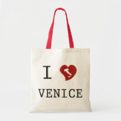 Ik hou van Venice Tote Bag (Voorkant)