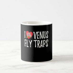 Ik hou van Venus Flyval Carnivorous Bite me Koffiemok