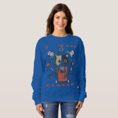 Ik hou van verpleegkunde - Cat Nurse Trui (Voorkant volledig)