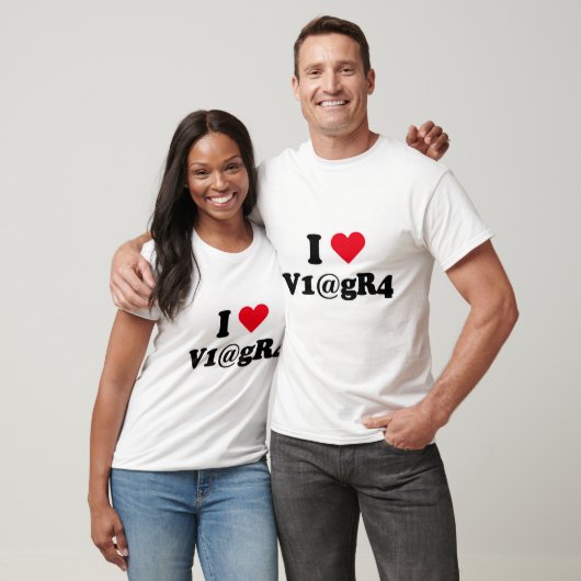 Ik hou van viagra t-shirt (Unisex)