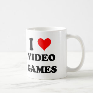 Ik hou van videogames koffiemok