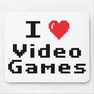 Ik hou van videogames muismat
