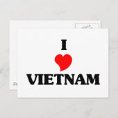 Ik hou van Vietnam Briefkaart (Voorkant / Achterkant)