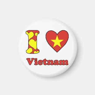 Ik hou van Vietnam magnet