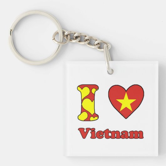 Ik hou van Vietnam Sleutelhanger (voorkant)