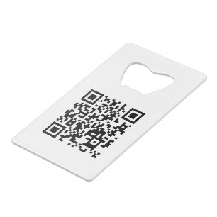 Ik hou van Vietnam (Tôi Yêu Việt Nam) Flag QR Code Creditkaart Flessenopener