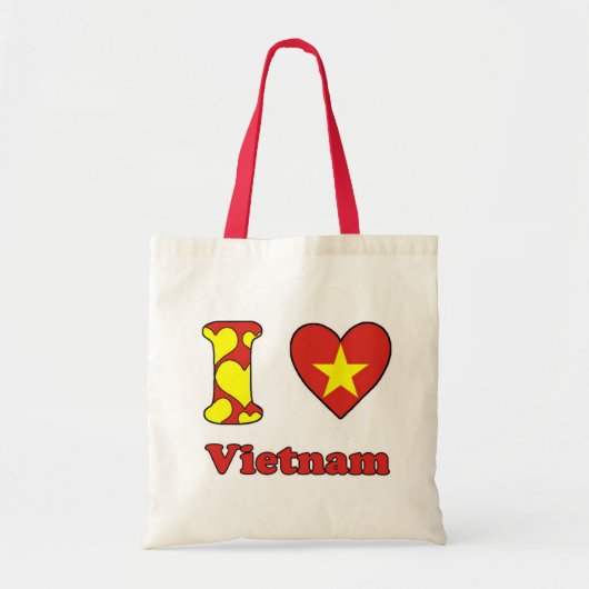 Ik hou van Vietnam Tote Bag (Voorkant)