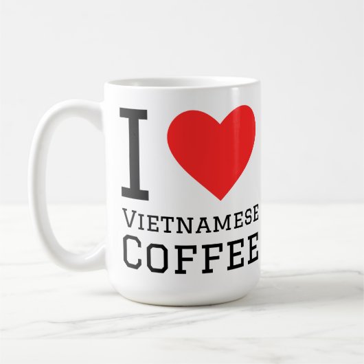 Ik hou van Vietnamese koffie Koffiemok (Links)