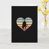 Ik hou van Viking Warrior met Ax Kaart (Gele Bloem)