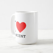 Ik hou van Vincent Koffiemok (Voorkant links)