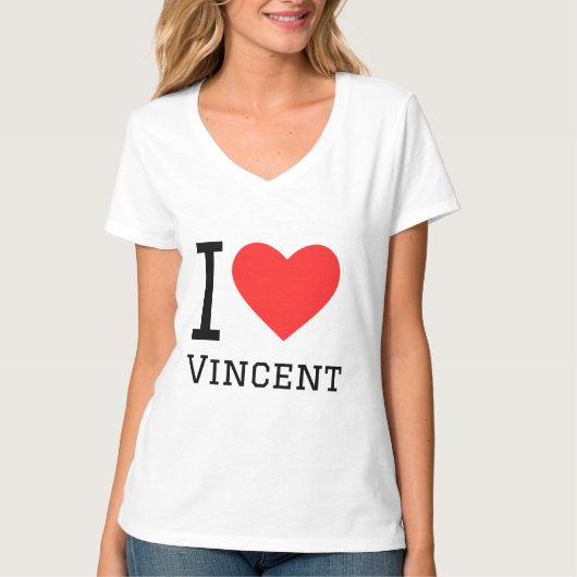 Ik hou van Vincent T-shirt (Voorkant)