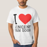 Ik hou van Vincent Van Gogh T-shirt<br><div class="desc">Ik hou van Vincent Van Gogh,  voor Nederlandse liefhebbers</div>