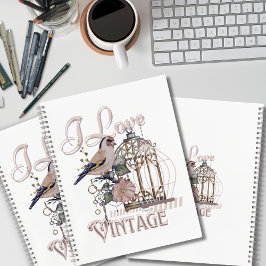 Ik hou van Vintage Notitieboek