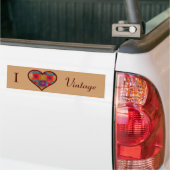 Ik hou van vintage sticker (Op Truck)