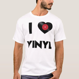 Ik hou van vinyl t-shirt