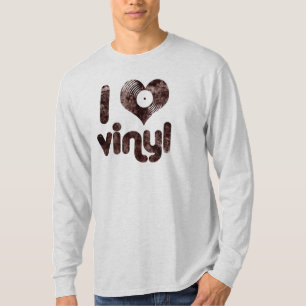 Ik hou van vinyl - T-shirt