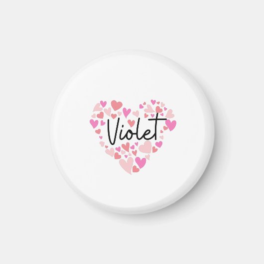 Ik hou van Violet Magneet (Voorkant)