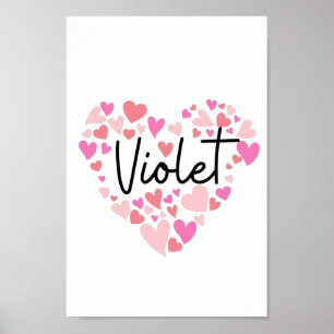 Ik hou van Violet Poster