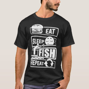 Ik hou van vissen dames shirt