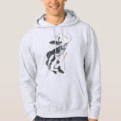 Ik hou van vissen hoodie (Voorkant)