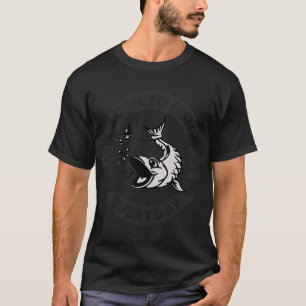 IK HOU VAN VISSEN MET DE BSTE VANGST VAN MIJN LEVE T-SHIRT