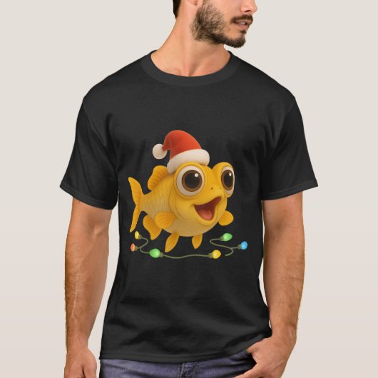 Ik hou van vissen nr.4 t-shirt (Voorkant)