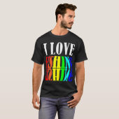 Ik hou van vissen t-shirt (Voorkant volledig)