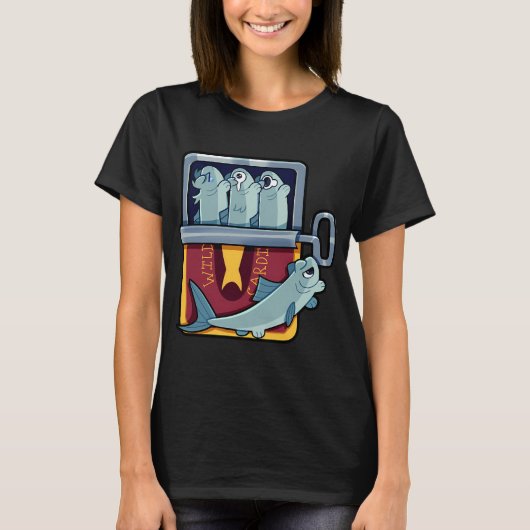 Ik hou van vissen t-shirt (Voorkant)
