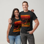 Ik hou van vissen t-shirt (Unisex)