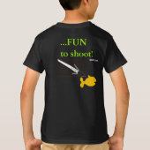 Ik hou van vissen... t-shirt (Achterkant)