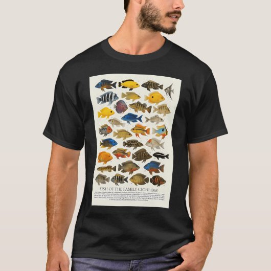 Ik hou van vissen t-shirt (Voorkant)