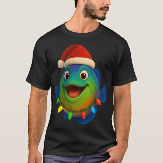 Ik hou van vissen t-shirt (Voorkant)