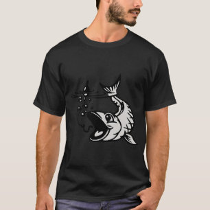 Ik hou van vissen t-shirt