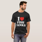 Ik hou van vissenkommen t-shirt (Voorkant volledig)