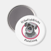 Ik hou van vissticks magneet (Voorkant / Achterkant)