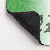 Ik hou van  vlag Mousepad in Italië Muismat (Hoek)