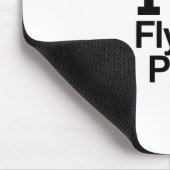 Ik hou van vliegende varkens muismat (Hoek)