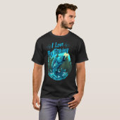 Ik hou van vliegvissen t-shirt (Voorkant volledig)