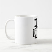 Ik hou van voedseltrucks! koffiemok (Links)