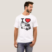 Ik hou van voedseltrucks! t-shirt (Voorkant volledig)