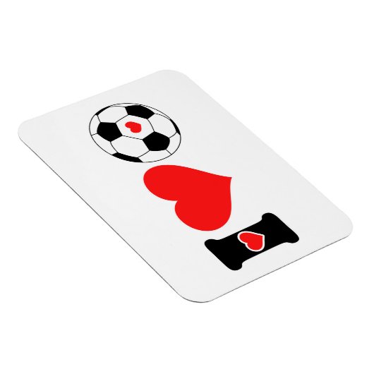 Ik hou van Voetbal Magneet (Rechterzijde)