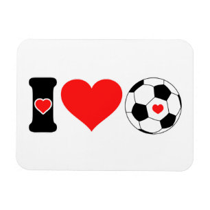 Ik hou van Voetbal Magneet