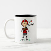 Ik Hou Van Voetbal Mok (Links)