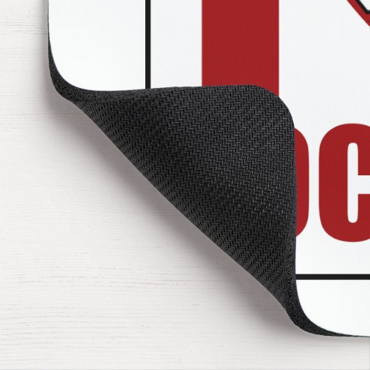 Ik hou van voetbal! muismat (Hoek)