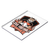 Ik hou van voetbal notitieboek (Linkerzijde)