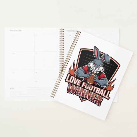 Ik hou van voetbal  planner (Display)