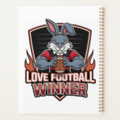 Ik hou van voetbal  planner (Achterkant)