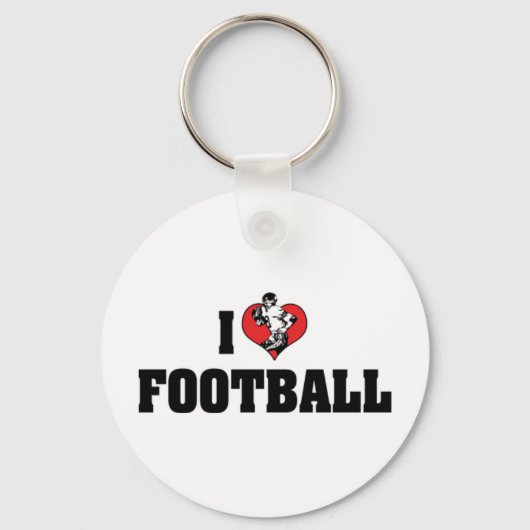 Ik Hou Van Voetbal Sleutelhanger (Voorkant)