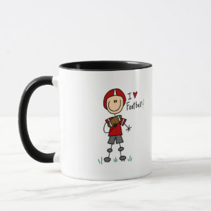 Ik Hou Van Voetbal T-shirts en Cadeaus Mok