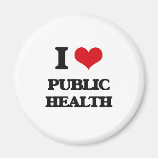 Ik hou van volksgezondheid magneet